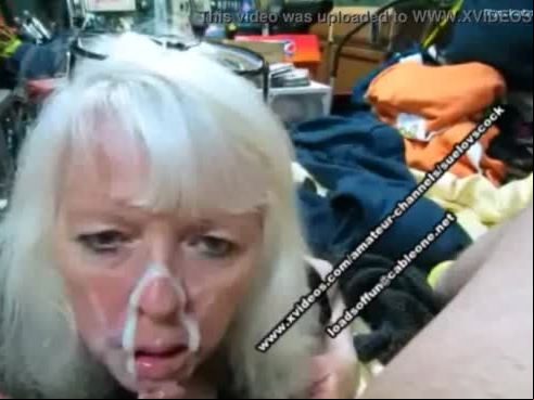 My Messy Cum Face